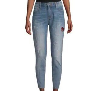 Driftwood Joyce Skinny Medium Wash Jeans Size 28